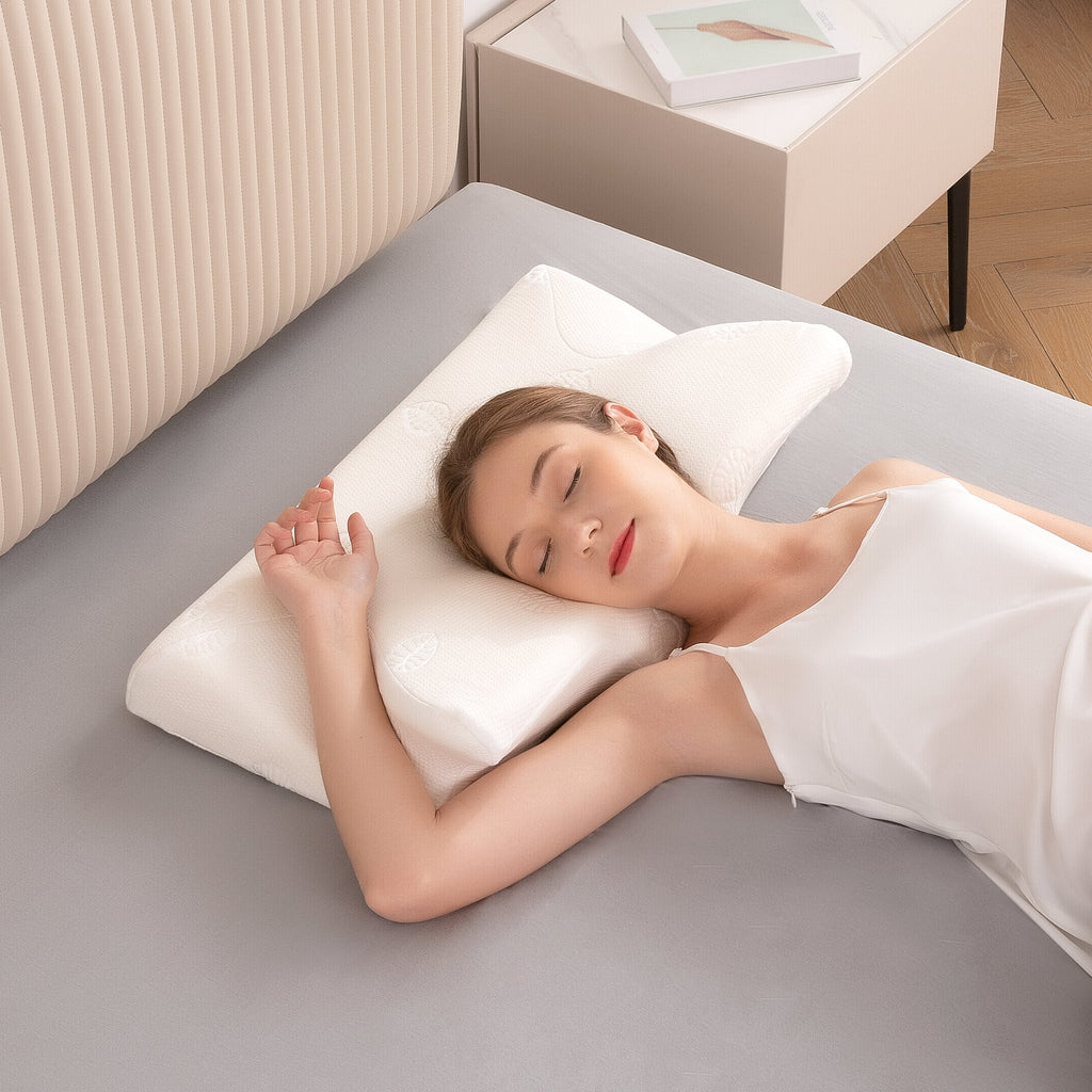 Almohada Cervical Ergonómica De Memory Foam