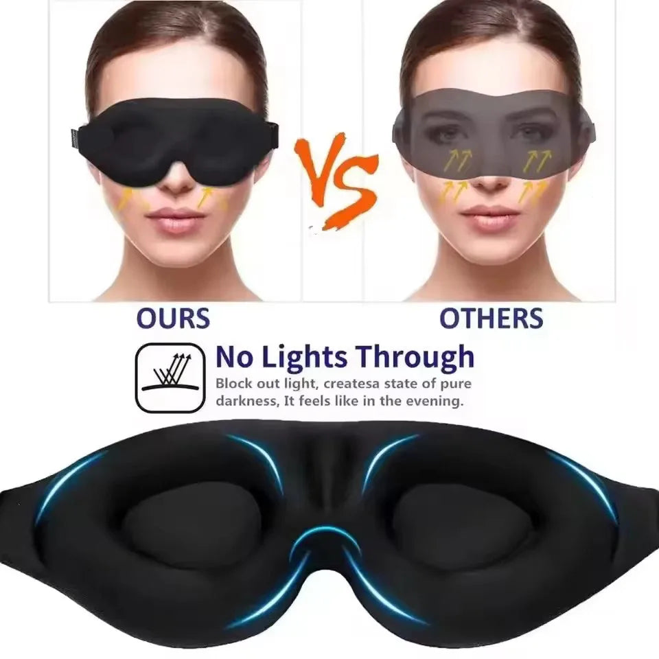 Antifaz 3D Para Dormir Con Tapones