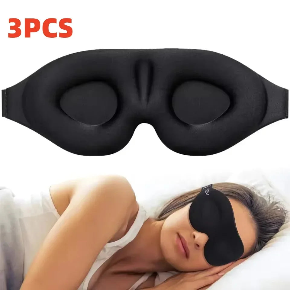 Antifaz 3D Para Dormir Con Tapones
