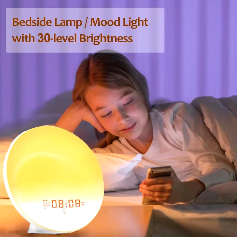 Aurora™ — Despertador De Amanecer Con Luz Natural