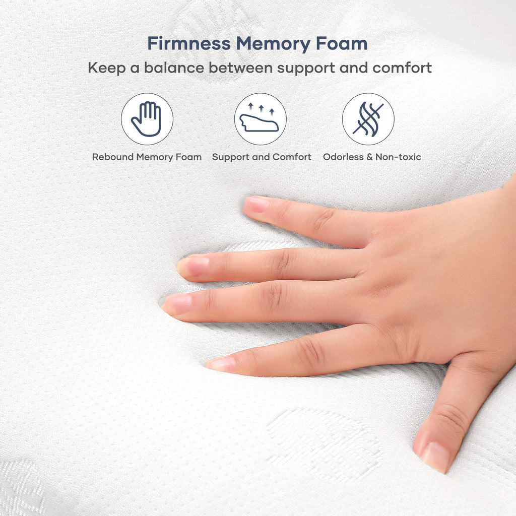 Almohada Cervical Ergonómica De Memory Foam