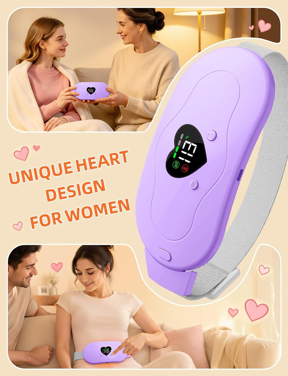 Calmé™ — Almohadilla Calefactora para el Dolor Menstrual