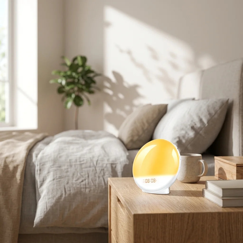 Aurora™ — Despertador De Amanecer Con Luz Natural